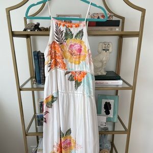 Anthropologie maxi dress